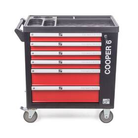 dielenský vozík G21 Cooper 6 black 

