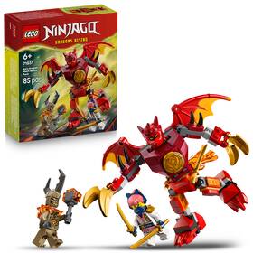 Stavebnica LEGO® NINJAGO® 71851 Kaiov bojový balíček s dračím oblekom 

