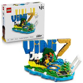 Stavebnica LEGO® Editions 43027 Vini Jr. – Hvězdné momenty fotbalu 

