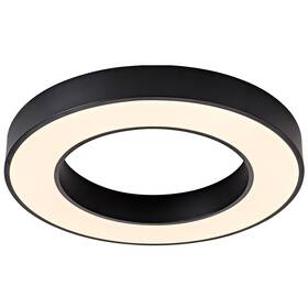 LED stropné svietidlo IMMAX NEO PASTEL SLIM SMART 60 x 7cm 53W Zigbee 3.0, TUYA čierne

