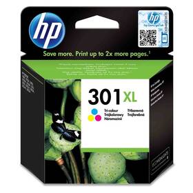 Cartridge HP 301XL, 300 strán - CMY 

