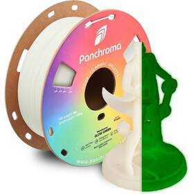 Tlačová struna (filament) Polymaker Panchroma PLA Glow zelený

