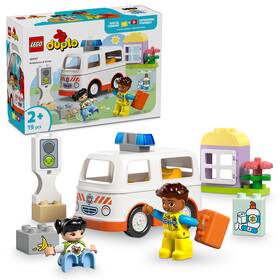 Stavebnica LEGO® DUPLO® 10447 Sanitka a vodič 

