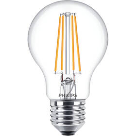  LED žiarovka Philips klasik, 7W, E27, teplá biela, 3ks