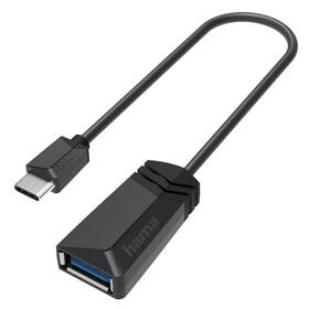 Redukcia Hama USB-C/USB-A (OTG), 15 cm čierna

