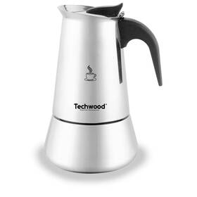 Moka kanvica Techwood TCA106I strieborná


