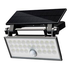 Reflektor Top Light Heleon, solárne, PIR, 8W, 4000K, 3 fukčné režimy čierne

