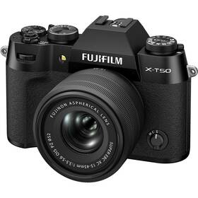 Digitálny fotoaparát Fujifilm X-T50 + XC 15-45mm f/3.5-5.6 OIS PZ čierny

