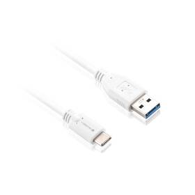 Kábel GoGEN USB/USB-C, 1m biely

