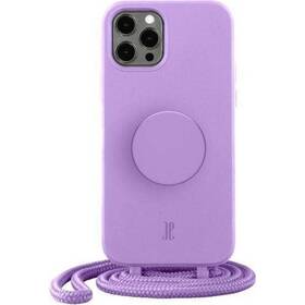 Kryt na mobil PopSockets Just Elegance na Apple iPhone 12/12 Pro fialový

