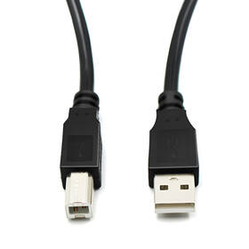 Kábel WG USB/USB-B, 5m čierny

