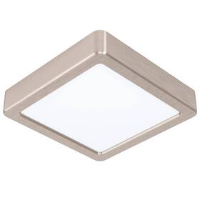 LED stropné svietidlo Eglo Fueva 5, štvorec, 16 cm, neutrálna biela kovové

