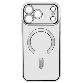 Kryt na mobil WG Magic Eye Magnet na Apple iPhone 17 Pro/18 Pro strieborný


