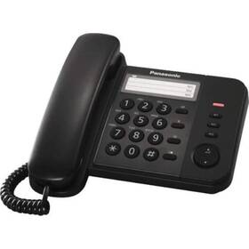 Domáci telefón Panasonic KX-TS520 čierna farba
