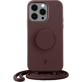 Kryt na mobil PopSockets Just Elegance na Apple iPhone 14 Pro Max hnedý


