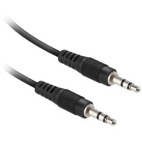 Kábel Ekon audio 3,5 mm - 3,5 mm jack 1m čierny

