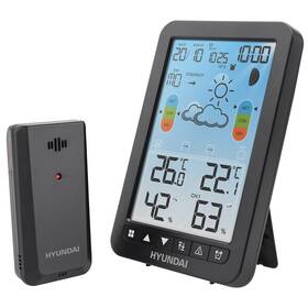 Meteorologická stanica Hyundai WS 2420 čierna

