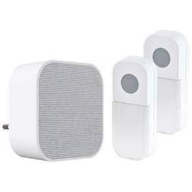 Zvonček bezdrôtový Solight 1L74DT biely

