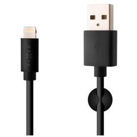 Kábel FIXED USB/Lightning, MFI, 1m čierny


