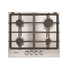 Plynová varná platňa Whirlpool TKRL 660 IX nerez

