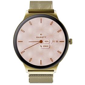 Inteligentné hodinky Garett Verona 2 Mesh Steel zlaté

