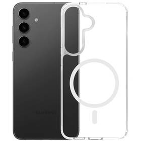 Kryt na mobil 3mk Armor MagCase na Samsung Galaxy S24/S25 priehľadný

