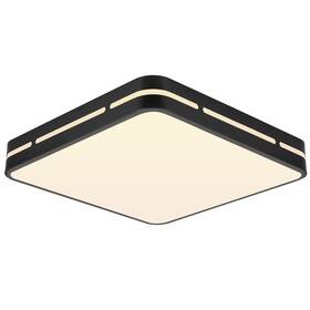 LED stropné svietidlo IMMAX NEO LITE PERFECTO SMART, štvorec, 30cm, 24W, TUYA Wi-Fi čierne


