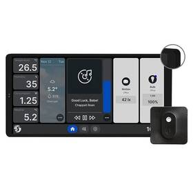 Ovládač Shelly Dual Control Panel Shelly Wall Display X2 WiFi, Bluetooth + Bluetooth H&T čierny

