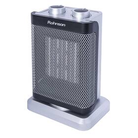 Teplovzdušný ventilátor Rohnson R-8063 čierny/strieborný

