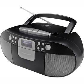 Rádiomagnetofón s DAB+/CD Soundmaster SCD7800SW čierna farba
