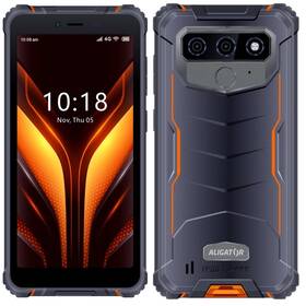 Mobilný telefón Aligator RX850 eXtremo 4 GB / 64 GB čierny/oranžový

