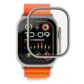 Tvrdené sklo Epico Sapphire na Apple Watch AW Ultra 49mm strieborné

