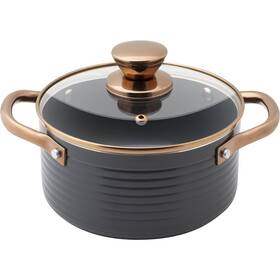 Kastról s pokrievkou Lamart LT1239 Orro, 18 cm čierny

