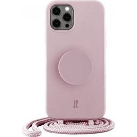 Kryt na mobil PopSockets Just Elegance na Apple iPhone 12 Pro Max ružový

