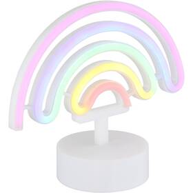 Stolná lampa GLOBO neonPelangi biela

