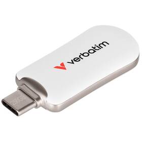 USB flashdisk Verbatim Plectra 256GB biely

