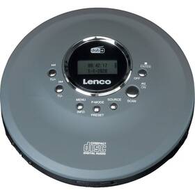Discman Lenco CD-400 sivá farba
