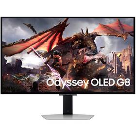 Herný monitor Samsung Odyssey G8 strieborná farba
