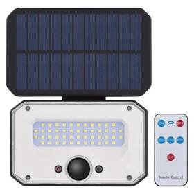 Reflektor EMOS SPILO, 1500lm, PIR, solárne, diaľkové ovládanie, neutrálna biela čierny

