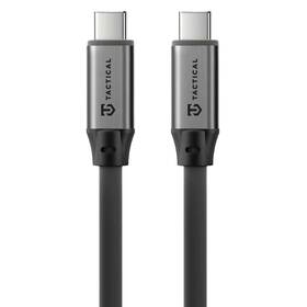 Kábel Tactical Fat Man 2.0 USB-C/USB-C 1m sivý

