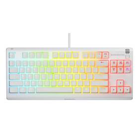 Klávesnica SteelSeries Apex 3 TKL US biela

