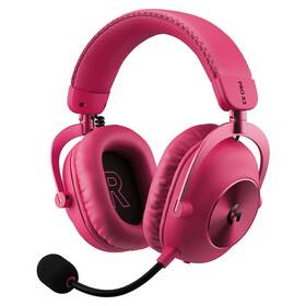 Headset Logitech PRO X3 LIGHTSPEED Wireless ružový

