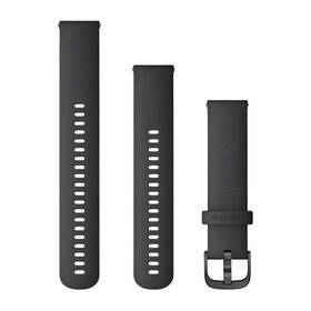  Remienok Garmin Quick Release Bands (20 mm), čierny, pracka farby bridlice
