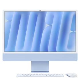 PC all in-one Apple 24" M4 8× CPU 8× GPU, 16 GB, 256 GB - modrý SK 

