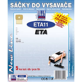 Vrecká pre vysávače Jolly ETA 11 (5 ks) 

