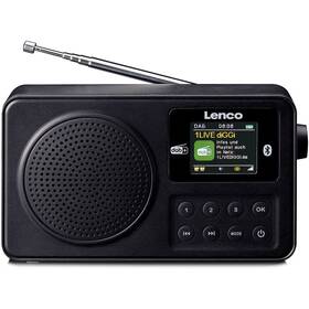 Rádioprijímač s DAB+ Lenco PDR-033BK čierny

