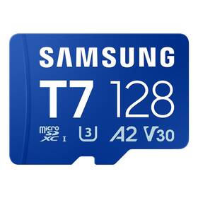 Pamäťová karta Samsung T7 MicroSDXC 128GB UHS-I U3 (170R) modrá


