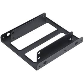 Montážna sada AKASA pre 2,5" HDD do 3,5" pozície, 2x 2,5" HDD/SSD čierna

