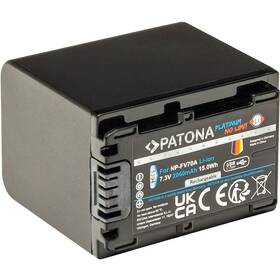 Batéria PATONA pre foto Sony NP-FV70A 2060mAh Li-Ion Platinum, USB-C čierna

