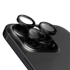 Ochranné sklo šošovky fotoaparátu PanzerGlass HoOps Ceramic na Apple iPhone 17 Pro/16 Pro/15 Pro/17 Pro Max/16 Pro Max/15 Pro Max čierne

